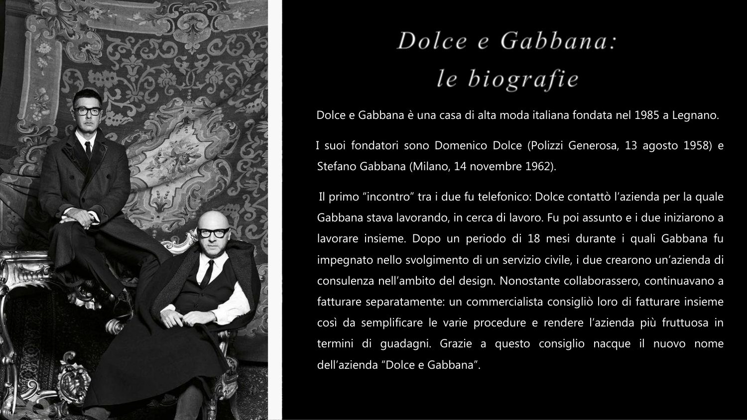 Dolce & Gabbana: proposta stilistica per la maison, pagina 4