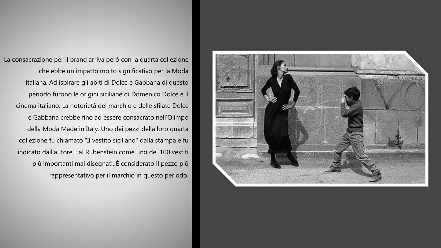 Dolce & Gabbana: proposta stilistica per la maison, pagina 6