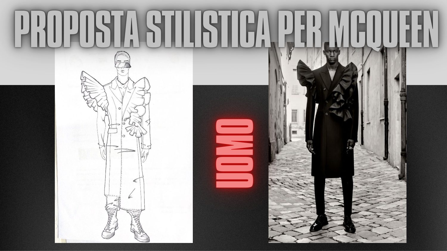 Proposta uomo per Alexander McQueen