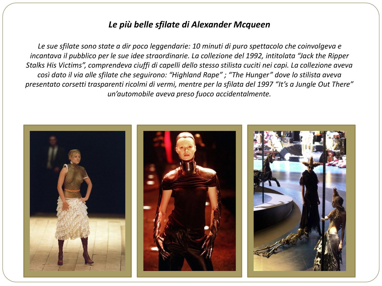 Analisi tendenze: gli anni Duemila e Alexander McQueen, pagina 18