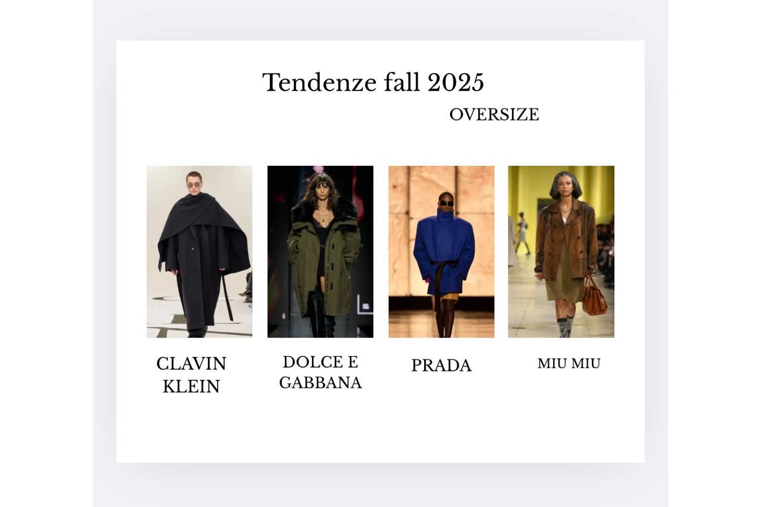 Analisi tendenze Fall 2025 — proposta 2, pagina 3