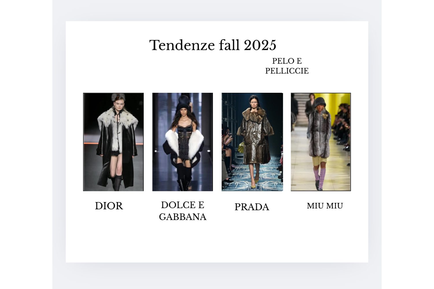 Analisi tendenze Fall 2025 — proposta 2, pagina 4