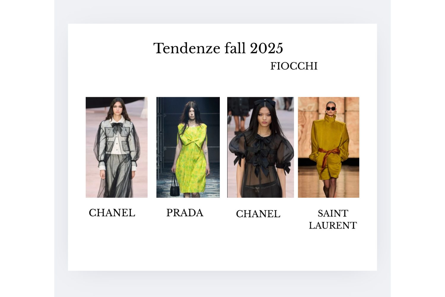 Analisi tendenze Fall 2025 — proposta 2, pagina 9