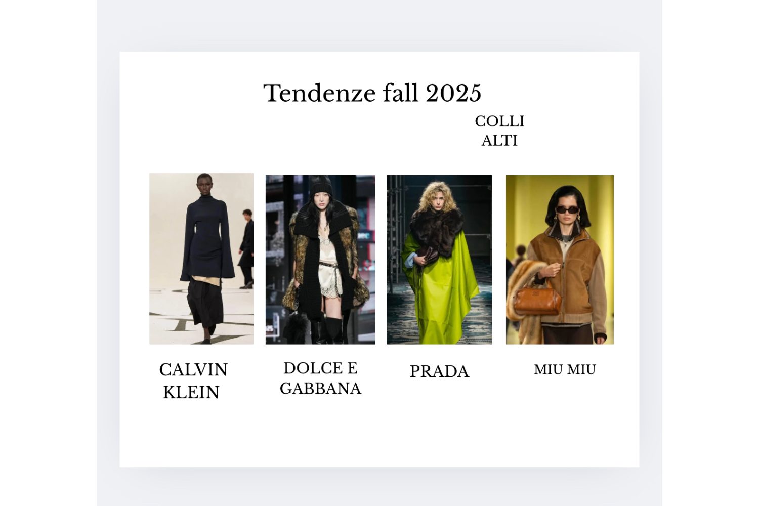 Analisi tendenze Fall 2025 — proposta 2, pagina 11