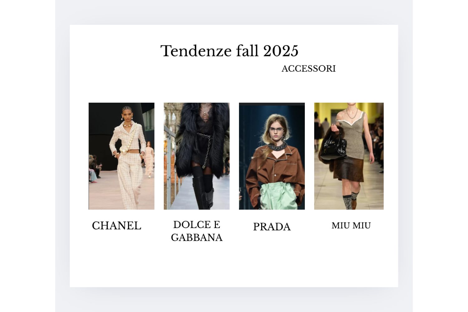 Analisi tendenze Fall 2025 — proposta 2, pagina 13