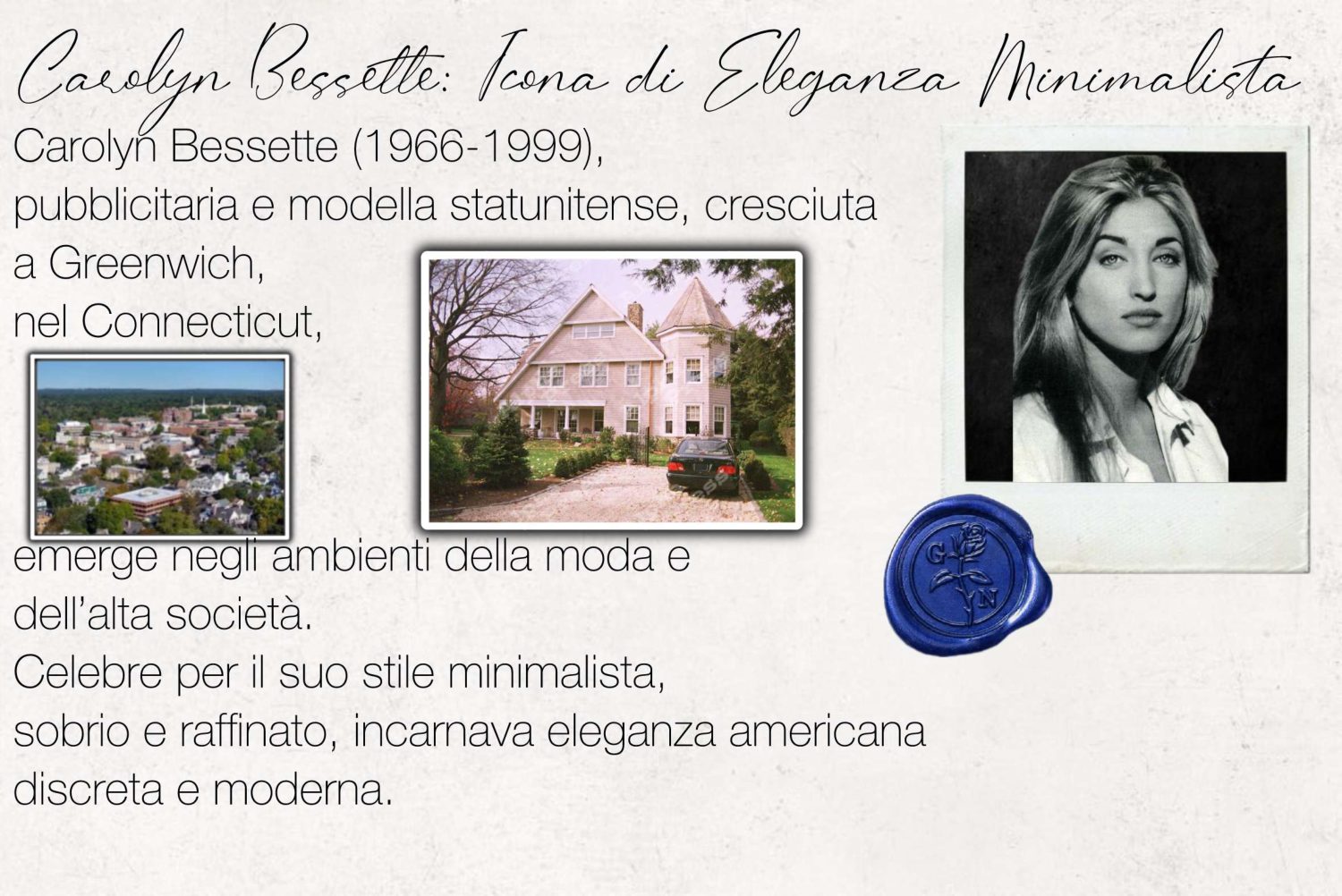 Styling, buying ed editing per Carolyn Bessette — proposta 1, pagina 2
