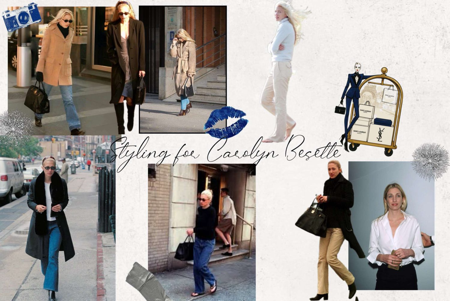 Styling, buying ed editing per Carolyn Bessette — proposta 1, pagina 11