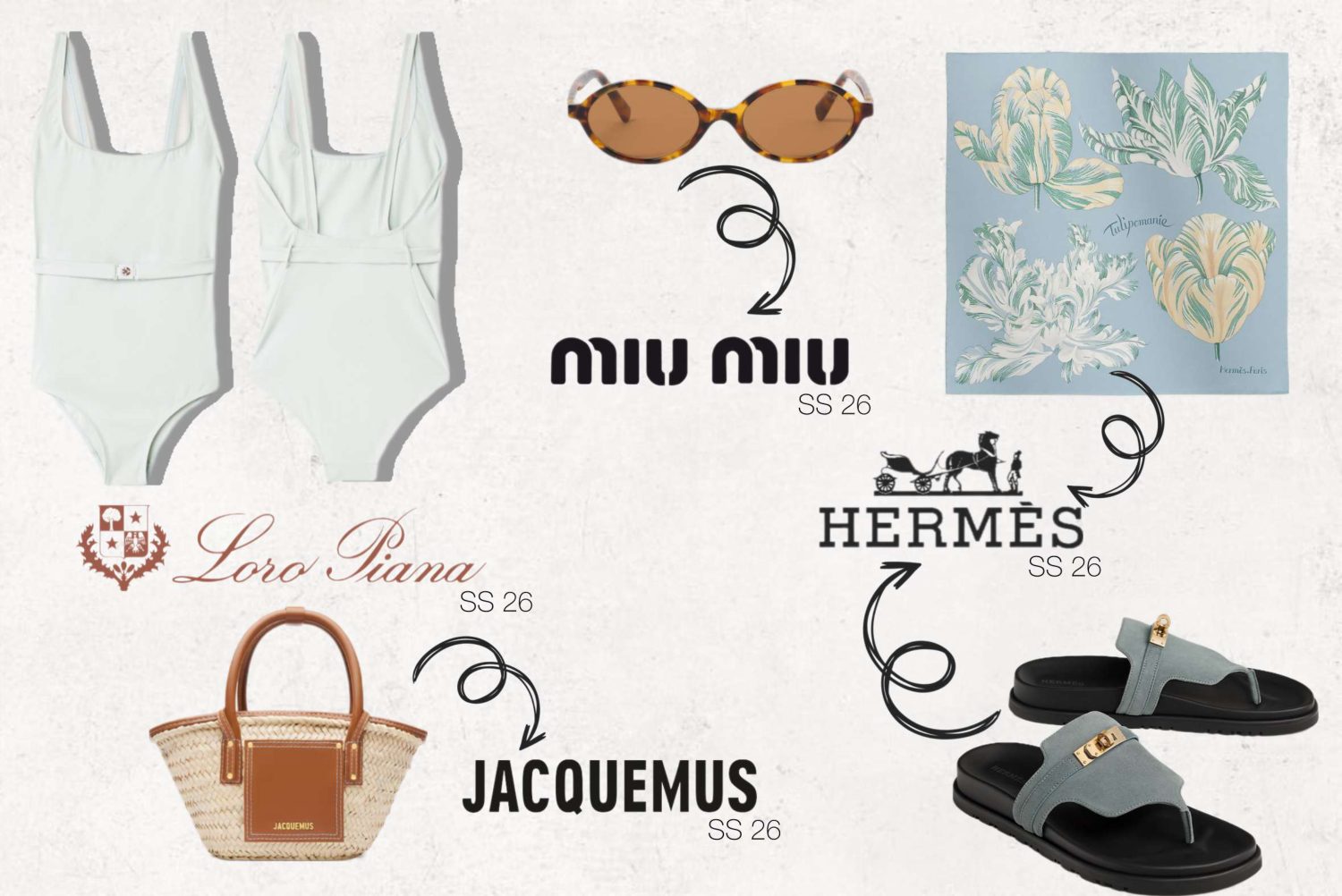 Styling, buying ed editing per Carolyn Bessette — proposta 1, pagina 14