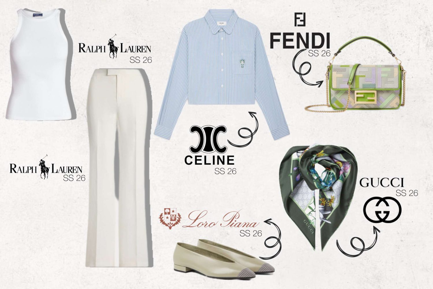 Styling, buying ed editing per Carolyn Bessette — proposta 1, pagina 19