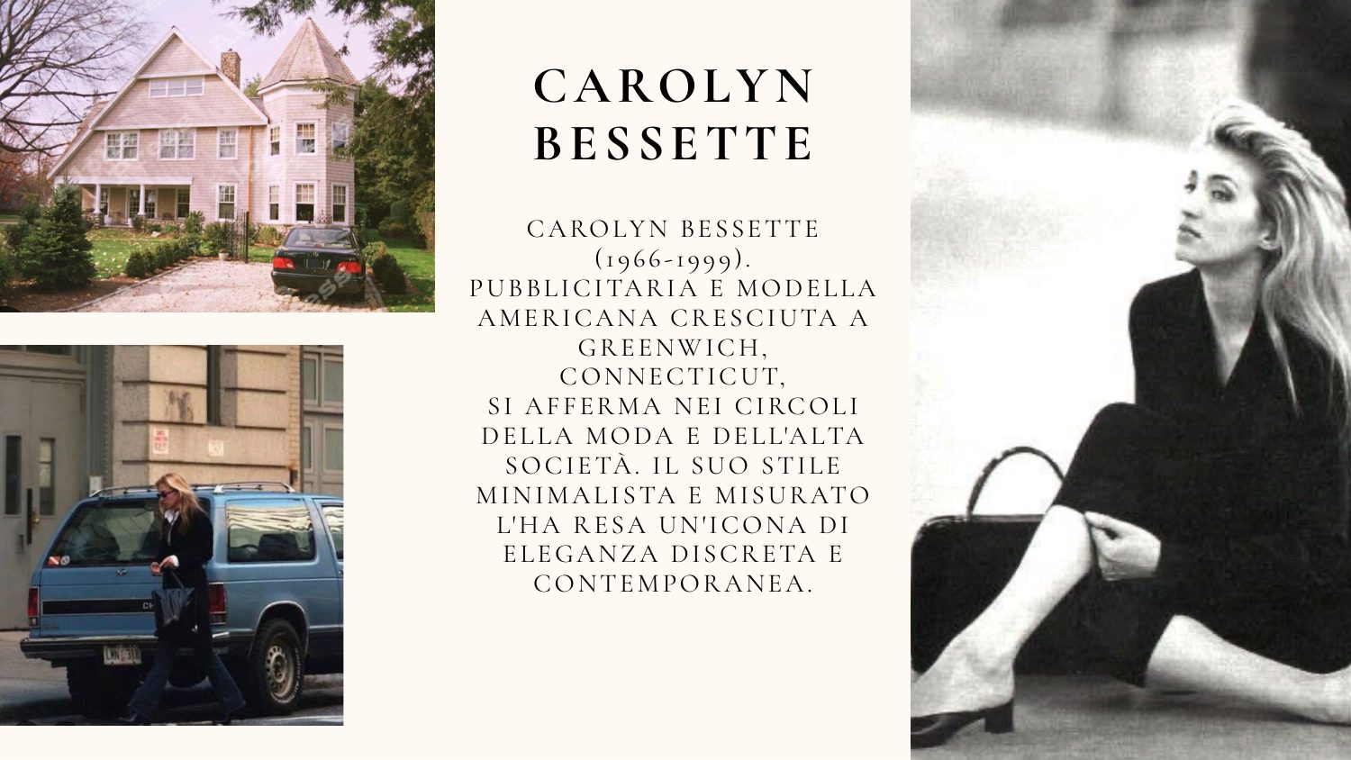 Styling, buying ed editing per Carolyn Bessette — proposta 2, pagina 4