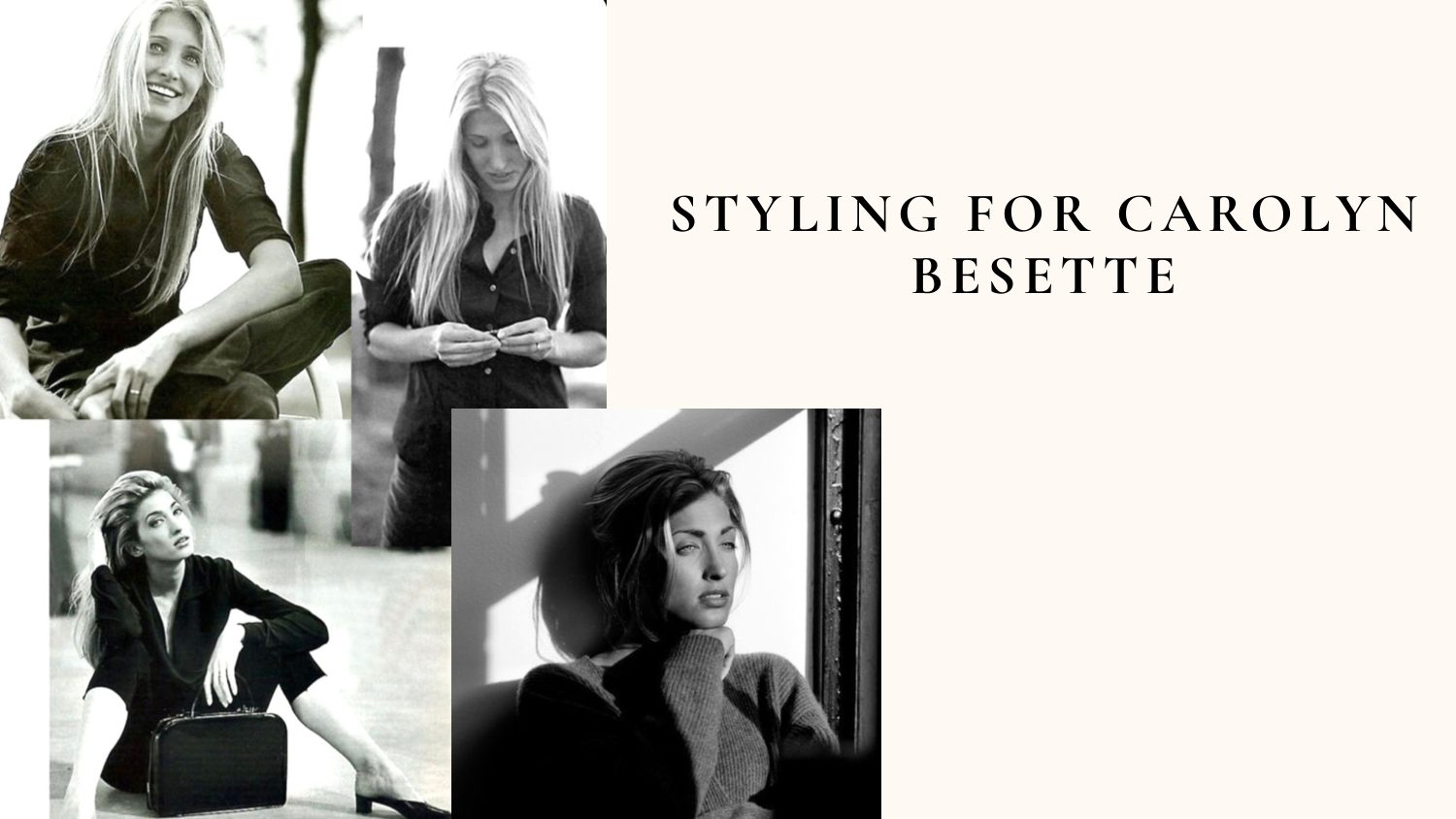 Styling, buying ed editing per Carolyn Bessette — proposta 2, pagina 9