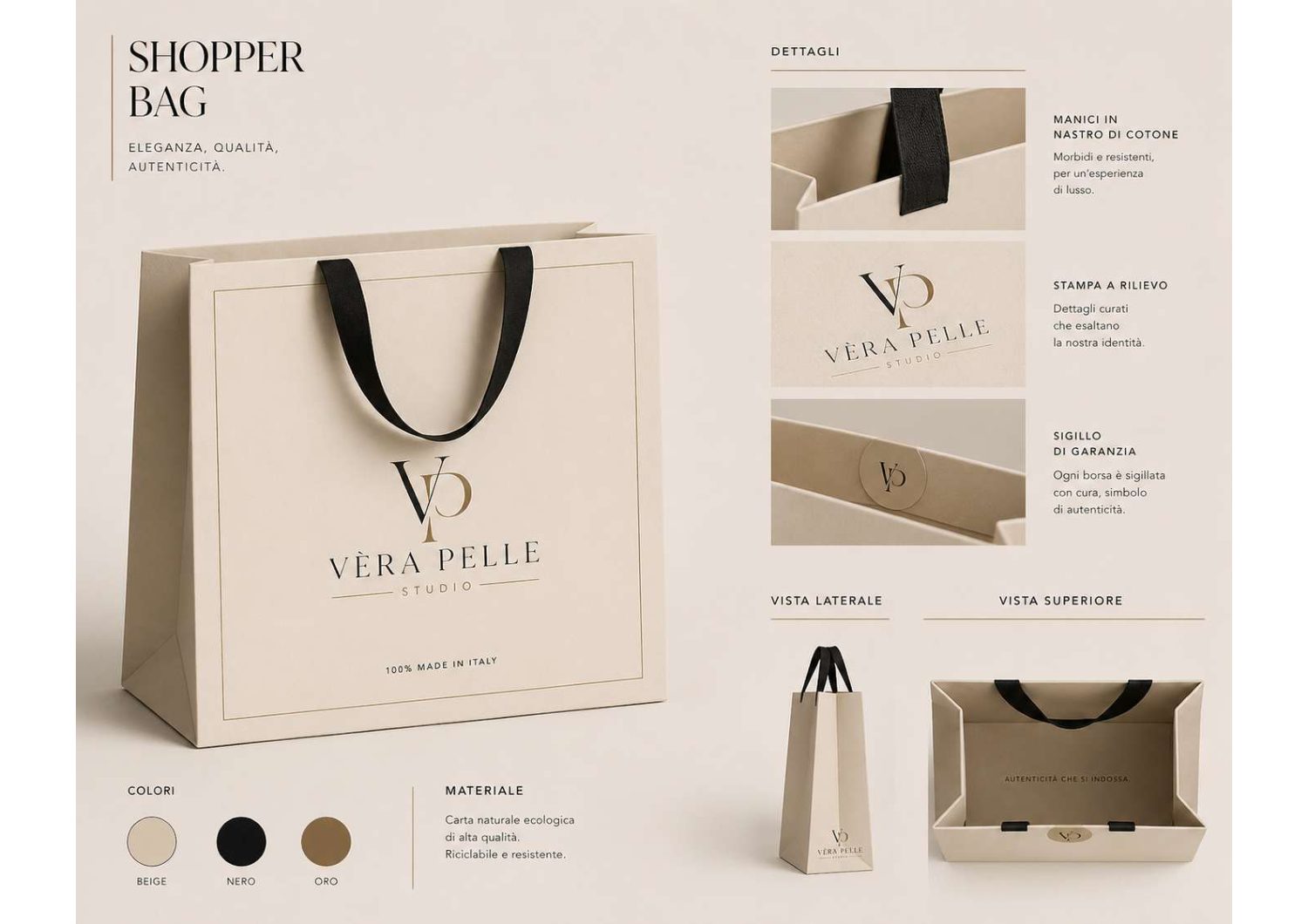 Vèra Pelle — studio per un nuovo marchio di pelletteria, pagina 3