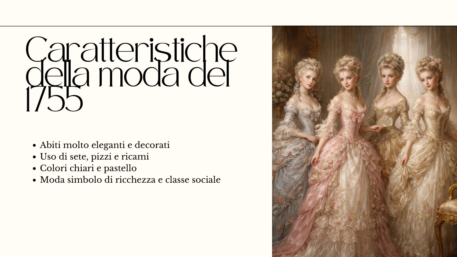 La moda durante l'Illuminismo, pagina 3