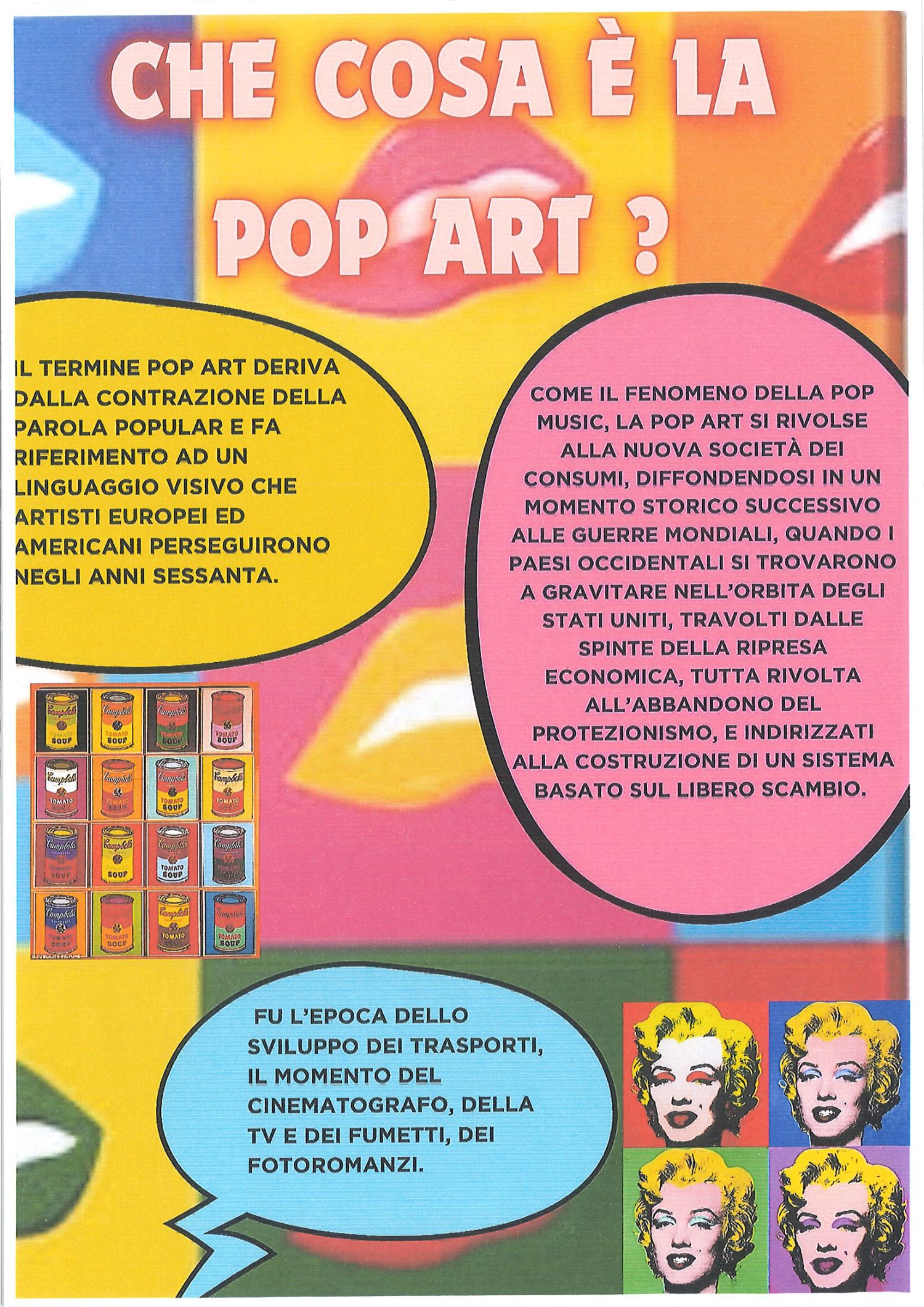 Pop Art: connubio moda-arte — proposta 1, pagina 2