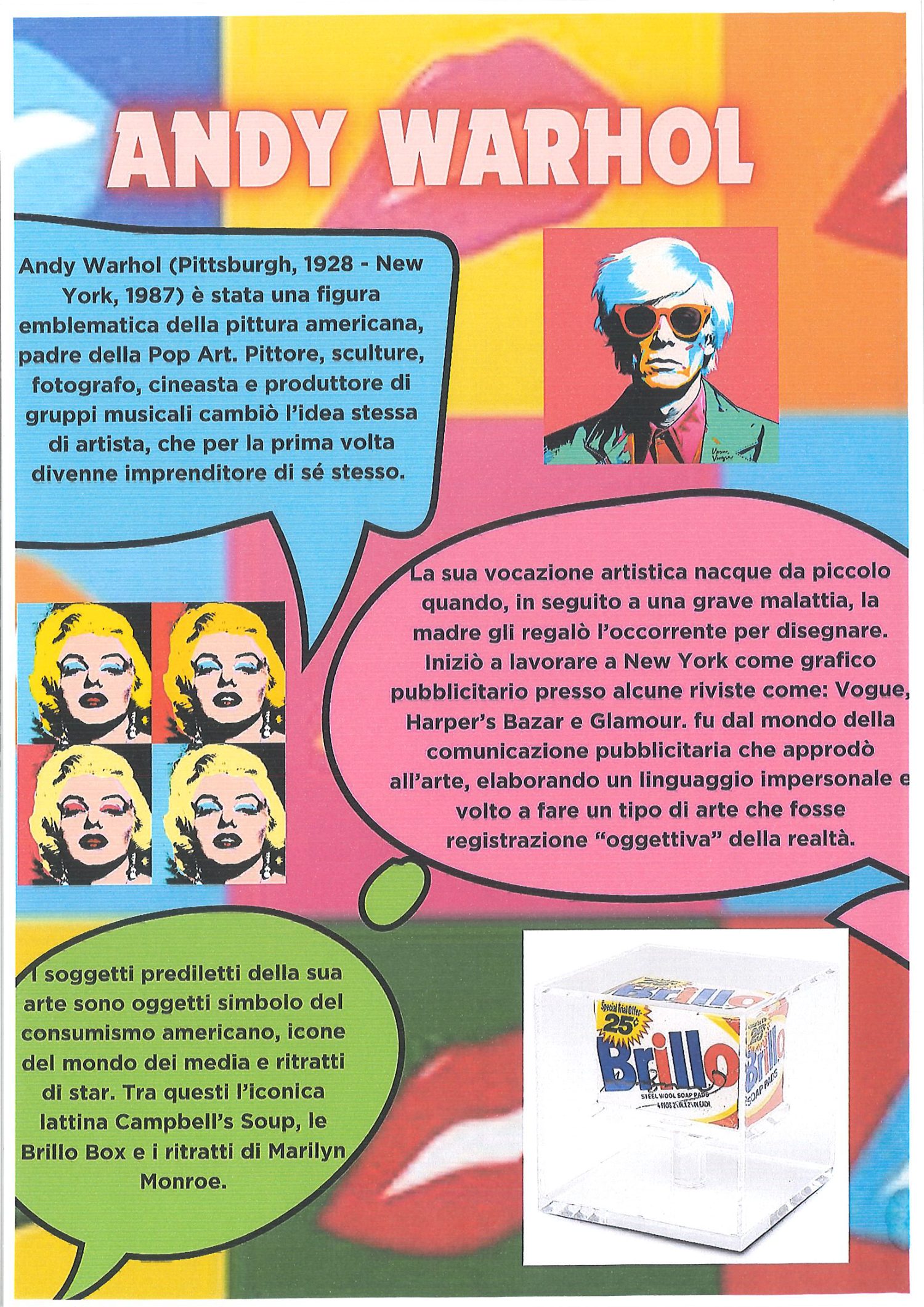 Pop Art: connubio moda-arte — proposta 1, pagina 4